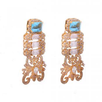 Nickel-Free Gold Plated  Designer Earrings 